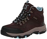 Flach Skechers Damen Trego Base Camp Walking-Schuh, Brown, 40 EU