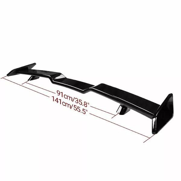 Camry Rear Spoiler Compatible with 2018-2022 8th Gen Camry LE SE XLE XSE TRD ABS Rear Trunk Spoiler Wing, Rear Trunk Highkick Spoiler Wing Lip by S SONLEE - Used condition - Image 3