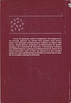 Paperback Mathematiques pour chimistes (Pum) [French] Book