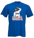 BarleyCone Kash Patel USA Celebrating Beer Shirt T-Shirt Adult XL Blue