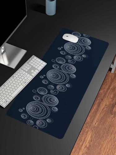 Nimvoya Jialong Grand tapis de souris de jeu animé XL Tapis de souris géométrique Art Jialong Grand tapis de souris de jeu confortable pour bureau - 1 pièce, 30 x 80 cm – vue 6