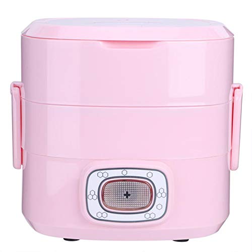 Elektroheizung Lunchbox, 1.5L Tragbare Mini-Reiskocher Thermostat Kostwärmer Dampfer Container 110V-220V Für Home Office,110v