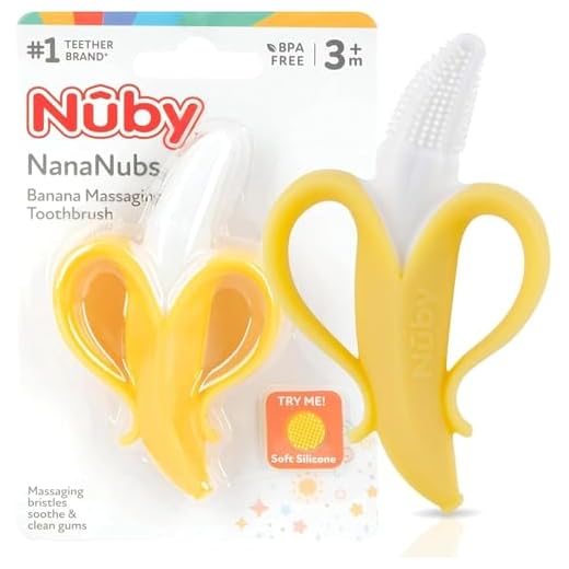 Nuby Nananubs Banana Massaging Teether