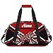 Personalized Cheerleader Duffle Bag with Name Custom Gym Travel Sports Bag for Women Cheer Team (Red&White&Black)