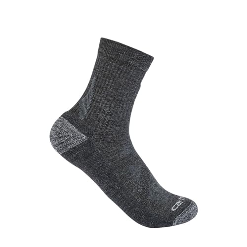 Carhartt Women's SS9750W Women's Heavyweight Merino Wool Blend Short Crew Sock