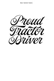  Stolzer Traktorfahrer Notizbuch: 100 Seiten  Punkteraster  Fahren Anhänger Traktorfahrer Team Trecker Fahrer Geschenk Traktor Traktorfahren Traktoren