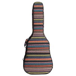 Case de sac de guitare 40 41inch Gigar Gig Sac à dos avec épaissoir les accessoires de guitare à tampons épaissis - Les Beatles, Paul McCartney, John Lennon, RIngo Starr, George Harrison