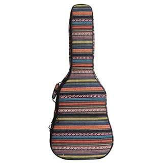 Case de sac de guitare 40 41inch Gigar Gig Sac à dos avec épaissoir les accessoires de guitare à tampons épaissis - Les Beatles, Paul McCartney, John Lennon, RIngo Starr, George Harrison