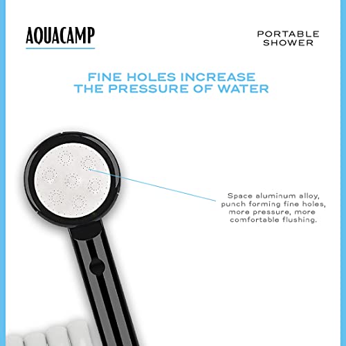 AquaCamp Rechargeable Portable Camping Shower #TOP26
