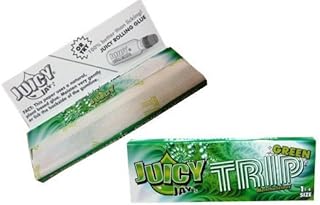 Juicy Jays Green Trip Mentholicious Flavored Rolling Paper #52
