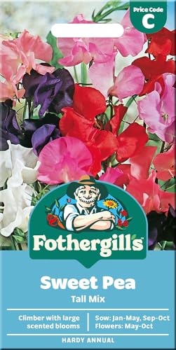 Fothergillâ€™s Sweet Pea Seeds â€˜Tall Mixâ€™ 