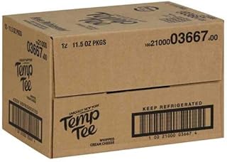 Temp Tee Whipped Cream Cheese, 11.5 Ounce -- 12 per case.