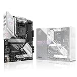 ROG Strix B550-A Gaming Carte mère AMD Ryzen AM4 ATX (PCIe 4.0, 14 phases d'alimentation, Intel 2.5 Gb Ethernet, 2xM.2, ASUS OptiMem II, AI Noise-Canceling Microphone, USB 3.2 Gen 2, Aura Sync)