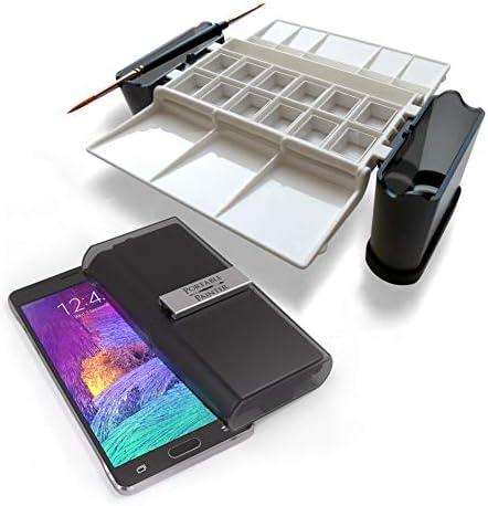 (Portable Painter, Translucent Black) - Watercolour Palette by Portable Painter Travel - Pocket Size - Quality Simplify Your Life