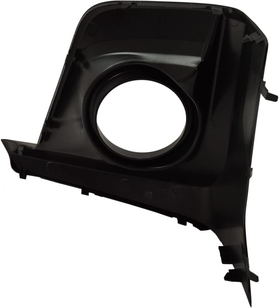 KarParts360 For Subaru Crosstrek 2018 2019 2020 Fog Light Trim Passenger Side | Front | Textured Black | Replacement For SU1039121 | 57731FL082