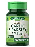 Nature's Truth Odorless Garlic & Parsley, 100 Count