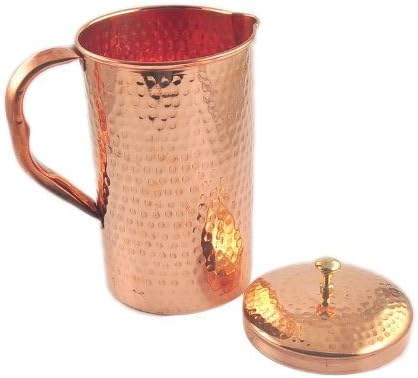 Handmade Copper Pitcher/ Jug for Drinking Water