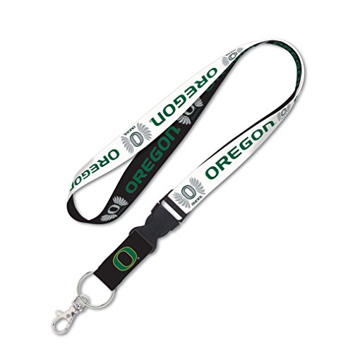 Cordon Oregon NCAA avec boucle détachable motif ailes de canard 2,5 cm