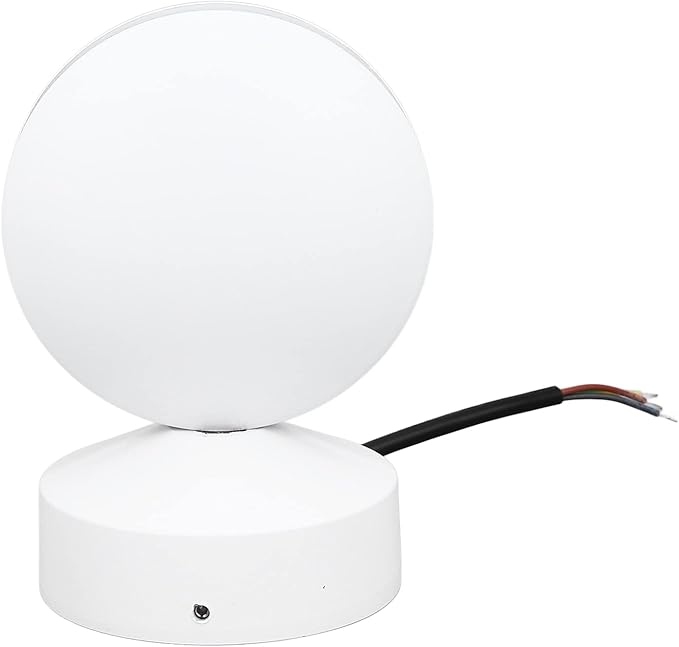 Acouto 10W LED-wandlamp, 360 Graden Verlichting, Zachte Verlichting, Aluminium Materiaal, Verfijnde Look, Brede Toepasbaarheid (Wit Licht) photo 2