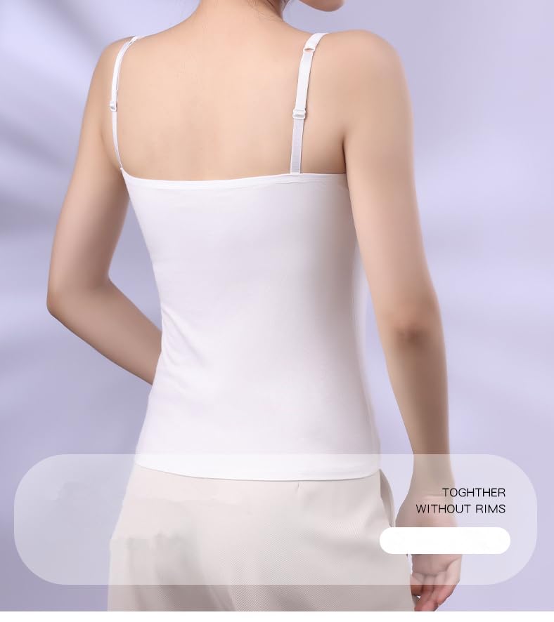 12-18 Years Teen Girls' Tanks Camisoles with Padded Adjustable Straps Training Bra Wireless4