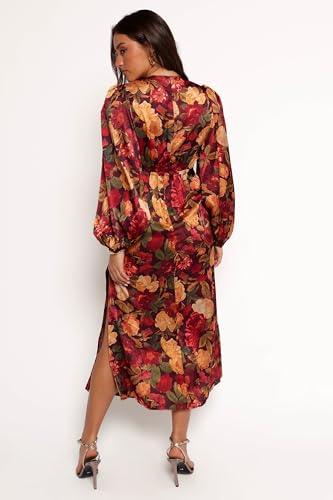 Petal & Pup Women's Zimmer Long Sleeve Maxi Dress3