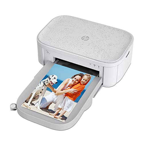 HP Sprocket Studio Plus 4 x 6 Zoll Sofortbilddrucker – Paket: Fotoalbum, Marker, Fotopapier und Aufkleber.