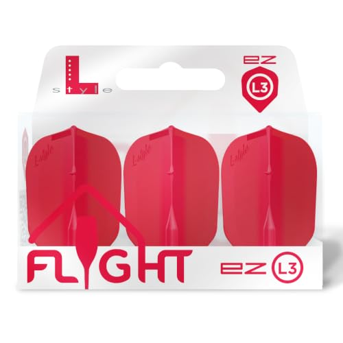 L-style L3 Shape (Small Standard) EZ - Red - 2 Sets (6 Flights)