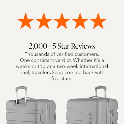 SWISSGEAR Signature Hardside Expandable Checked Large Spinner Luggage, ABS Construction, TSA-Friendly Lock, Grey, 27-Inch by SwissGear - Used condition - Image 8