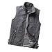 Produktbild HEG-Westen Frühling und Sommer schnell trocknend Mesh Weste männlichen Multi-Pocket-Angeln Fotograf Weste Outdoor Casual Weste männliche Weste dünn (Color : Gray, Size : XL)