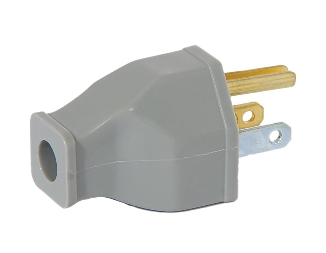 B&P Lamp® Gray Industrial Style Lamp or Appliance Attachment Plug