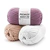 Premier Yarns Basix DK Weight Yarn, Made of Acrylic, Ideal Yarn for Crocheting and Knitting, Machine-Washable, Toasted Almond, 3.5 oz, 306 Yards #2
