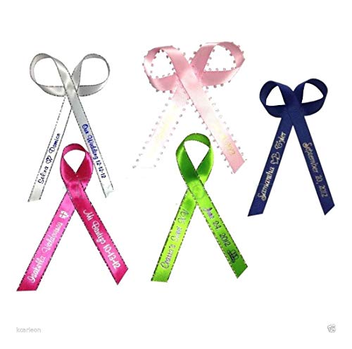 100 Personalized Ribbon 1/4