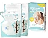 Muttermilch-Aufbewahrungstasche, 237 ml, 125 Stück, Muttermilch-Aufbewahrungsbeutel, Gefrierbeutel, kein Auslaufen, Milch, starkes dünnes Design, Muttermilchbeutel für Stillutensilien