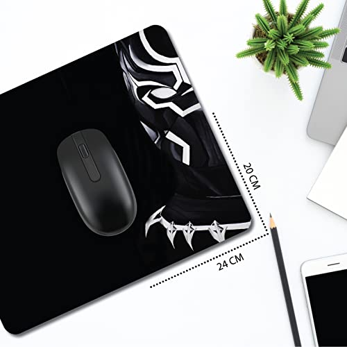 woopme® Superhero Face Mask Theme Printed Mouse Pad Compatible for Boys Girls Kids Mouse Pads Laptop PC Computer Desktop Smooth Gaming Anti Skid... - Image 2