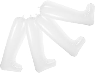 [Levemolo] 空気入れ ブーツシェイパー Pvc製 中高筒用 形状保持 ブーツキーパー 靴の形崩れ防止用 贈り物向け 2ペア