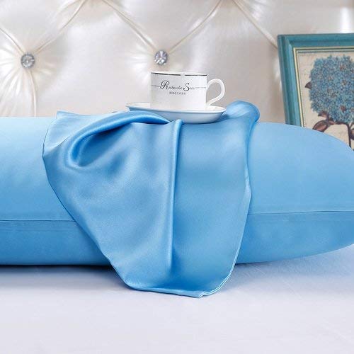 Bedify Bedding 100% Pure Silk Satin Sheet Set 7Pcs, Silk Fitted Sheet 15'' Deep Pocket,Silk Flat Sheet,Duvet Cover&Pillowcases |Cool Soft Silk Sheets|Wrinkle Free Fade Resistant| Silver Grey, King #TOP3