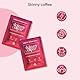 Skinny Coffee - Arabica Kaffee mit Chlorella, Grüner Tee, Grüner Kaffee Extrakt, Guarana Pulver, L-Carnitin, Koffein - 28 Teebeutel - Alternative zum Detox Tee - WeightWorld
