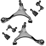 ASTARPRO - Front Lower Control Arms + Lower Ball Joints + Sway Bar Replacement for 2002-2006 Honda CR-V - 6pc Set