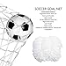 Soccer Replacement Goal and Soccer Goal Straps Soccer Goal Net Sport Soccer Goal Post Net for Outdoor Soccer Match Kid Playing Training Practice