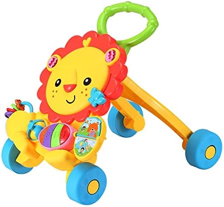(Lion Baby Walker-Yellow)