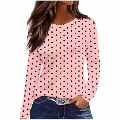 Under Scrubs for Women Long Sleeve Slim Fit Pink Medium