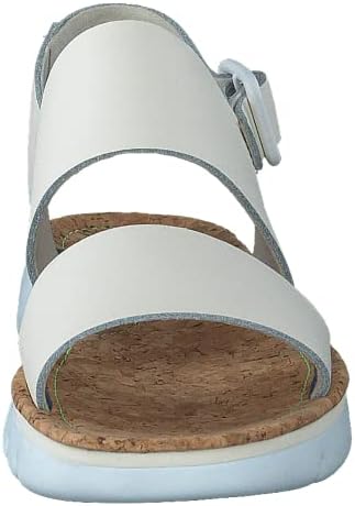 Camper Women's Oruga Sandal Flat, Beige, 9 | Image 3