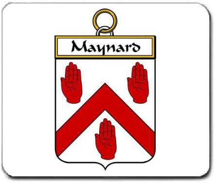 Amazon.com: Maynard Family Crest Coat of Arms Mouse Pad : Office Products