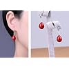 Descubre la mejor manicura y pedicura de LugoPulsa aqui 👈🏼 y pide cita Pendientes-mujer-de-plata-de-ley-925-pendientes-largos-con-colgantes-de-perlas-rojos-con-caja-de-regalo-de-joyeria-exquisita