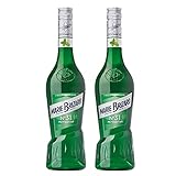 Tomar solo o con hielo Licor Excellence Peppermint Marie Brizard de 70 cl - Elaborado en Francia - Bardinet (Pack de 2 botellas)