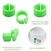 Huayue 200pcs Anillo de Identificación, Anillos para Pollos Banda para Palomas, Anillos...