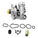 Aluminum Water Pump + Sensor + Union for Audi A4 TT VW GTI Jetta Passat Tiguan 2.0T