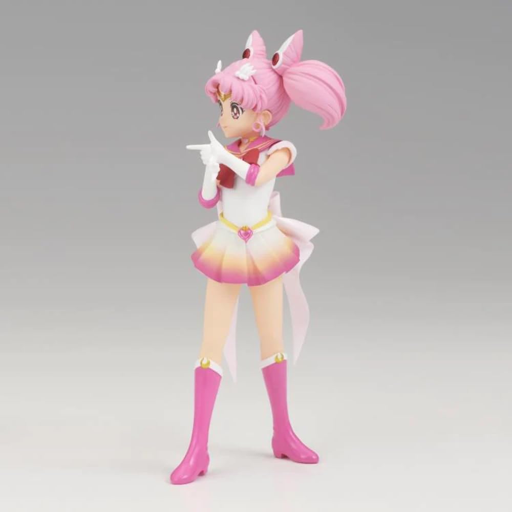 Banpresto - Pretty Guardian Sailor Moon Cosmos The Movie - Super Sailor Chibi Moon (ver. B), Bandai Spirits Glitter & Glamours Figure
