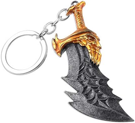 Greek Mythology Inspired - Kratos Blade of Chaos Dagger Keychain (Onyx Color Dagger) image 5