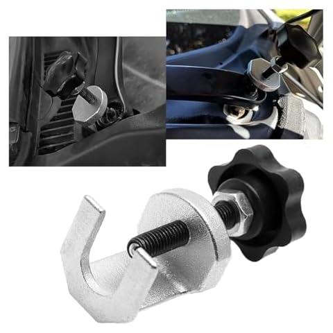 GLSOWEE Car Windshield Wiper Arm Puller, Lightweight Wiper Arm Removal Tool with Adjustable Knob, 0.65" Opening Windscreen Wiper Arm Bearing Puller Repair Tool, Universal for Car SUV Truck Van Cover